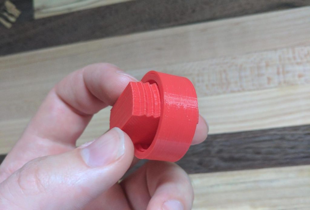original 3d print thread prototype clamp bolt