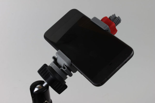 phone mount clamp tripod spring 3d print design camera