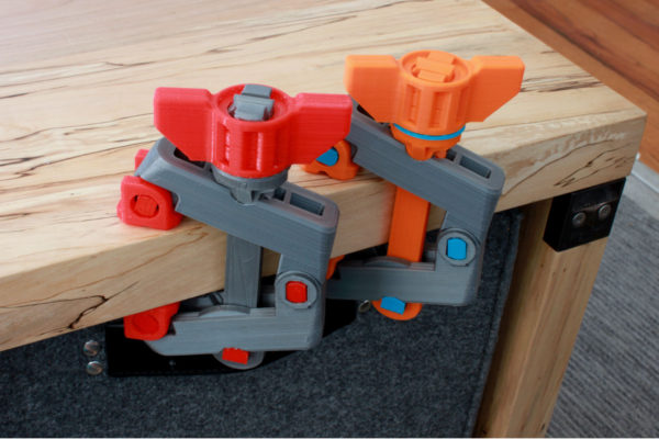 3d print twistlock clamp design tool upgrade table