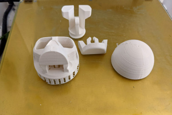 3d printing printed skull ultimaker support